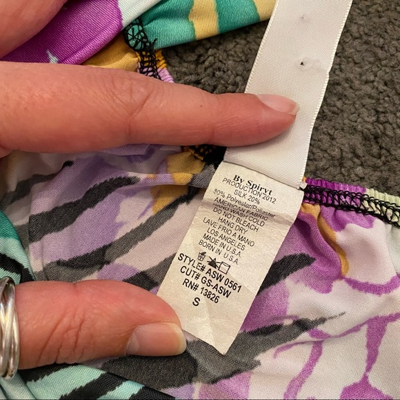 Tropical print maxi dress - Picture 4 of 5